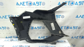 Bare front left bumper Audi Q3 83A 20-23 without Park Assist, S-Line, graphite LX7G, scratches, sand
