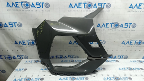 Front bumper bare right Audi Q3 83A 20-23 without Park Assist, S-Line, without plug, graphite LX7G, sand,