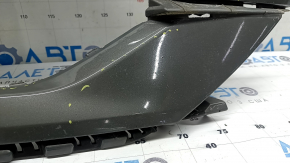 Front bumper bare right Audi Q3 83A 20-23 without Park Assist, S-Line, without plug, graphite LX7G, sand,