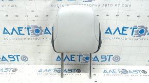 Front right headrest for Toyota Prius 50 16-22, black and gray leather, ready to clean