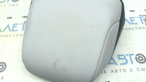 Front right headrest for Toyota Prius 50 16-22, black and gray leather, ready to clean