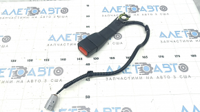 Seat belt latches rear left Toyota Prius 50 16-22 black