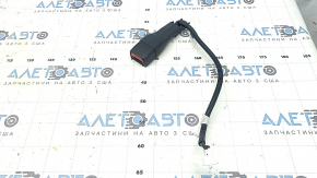Seat belt latches rear left Toyota Prius 50 16-22 black