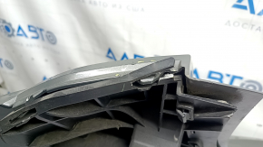 Bare rear bumper, upper part, Audi Q3 83A 19-25, for parking sensors without Park Assist, S-Line, graphite LX7G, without fastening, scratches, abrasions, chips