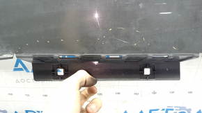 Audi Q3 83A 19-23 S-Line front bumper lip, graphite LX7G, worn, scratches, broken fasteners