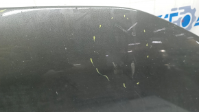 Audi Q3 83A 19-23 S-Line front bumper lip, graphite LX7G, worn, scratches, broken fasteners