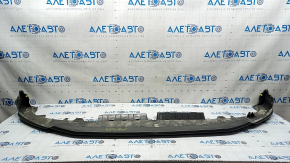Audi Q3 83A 19-23 S-Line front bumper lip, graphite LX7G, worn, scratches, broken fasteners