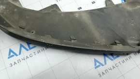 Audi Q3 83A 19-23 S-Line front bumper lip, graphite LX7G, worn, scratches, broken fasteners