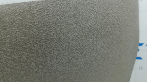 Lower left arch trim for a Chrysler Pacifica 17-24, front part under the curtain, gray, with a brown insert, scratches, needs cleaning, plastic has turned white