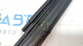 Upper door molding, front right, Audi Q3 83A 19-25, chrome, torn seal, scratches on chrome