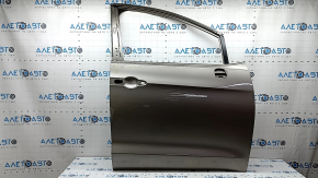 The door is bare, front right, Chrysler Pacifica 17-24, beige PTE, dented.