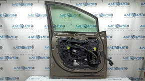 Front left door assembly Chrysler Pacifica 17-24 beige PTE, butt