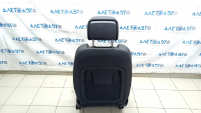 Audi Q3 83A 19-25 driver's seat with airbag, S-Line, electric, heated, black leather, Alcantara inserts, white stitching, scratches on plastic