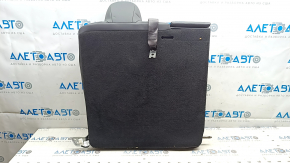 Tesla Model 3 18 rear seat backrest, left, black leather, with heated headrest