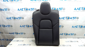 Tesla Model 3 18 right rear seat backrest - black leather, heated