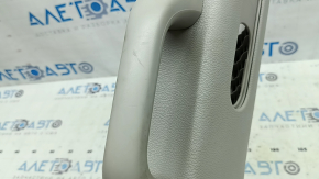 Chrysler Pacifica 17-24 gray center pillar trim, upper left belt with handle, scratches, abrasions