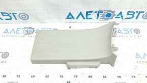 Chrysler Pacifica 17-24 rear left door sill trim, gray, scratches, scuffs, needs cleaning