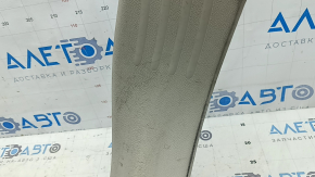 Chrysler Pacifica 17-24 gray front pillar trim, scratches, needs cleaning