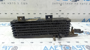 Lexus RX400h 06-09 transmission cooling radiator with dented cells and rusty parts