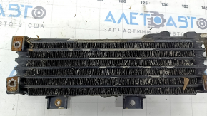 Lexus RX400h 06-09 transmission cooling radiator with dented cells and rusty parts