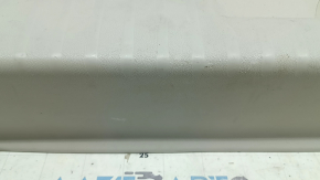 Chrysler Pacifica 17-24 trunk opening trim, gray, scratches, scuffed, plastic turned white