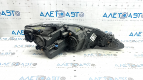 Left front headlight Chrysler Pacifica 17-20 halogen, polished