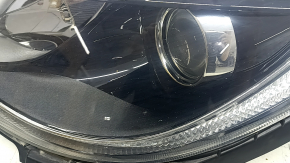 Left front headlight Chrysler Pacifica 17-20 halogen, polished