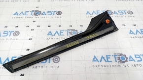 Left tailgate spoiler for Audi Q3 83A 19-25, gloss black, scratches