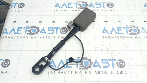 Chrysler Pacifica 17-24 driver's seat belt latch, brown, with wire, worn