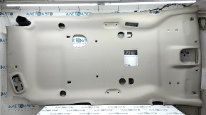 Chrysler Pacifica 17-20 headliner without panoramic windows, gray, creased, dented, scratched, needs cleaning