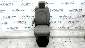 Rear seats, 2nd row, right, Chrysler Pacifica 17-20, manual, cloth, brown