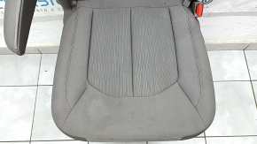Rear seats, 2nd row, right, Chrysler Pacifica 17-20, manual, cloth, brown