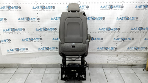 Rear seats, 2nd row, right, Chrysler Pacifica 17-20, manual, cloth, brown