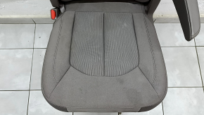 Rear seats, 2nd row, left, Chrysler Pacifica 17-20, manual, cloth, brown