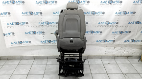 Rear seats, 2nd row, left, Chrysler Pacifica 17-20, manual, cloth, brown