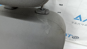 Rear seat row 2 center Chrysler Pacifica 17-20 manual, cloth, brown
