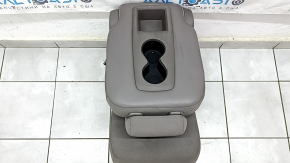 Rear seat row 2 center Chrysler Pacifica 17-20 manual, cloth, brown