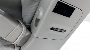 Rear seat row 2 center Chrysler Pacifica 17-20 manual, cloth, brown