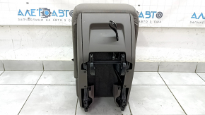 Rear seat row 2 center Chrysler Pacifica 17-20 manual, cloth, brown