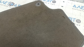 Set of floor mats for Chrysler Pacifica 17-24, brown cloth, for cleaning