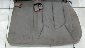 Rear seats, 3rd row, left, Chrysler Pacifica 17-20, manual, 60/40, cloth, brown, dry clean, dented