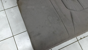 Rear seats, 3rd row, left, Chrysler Pacifica 17-20, manual, 60/40, cloth, brown, dry clean, dented
