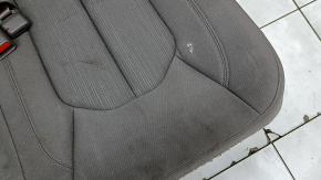 Rear seats, 3rd row, left, Chrysler Pacifica 17-20, manual, 60/40, cloth, brown, dry clean, dented
