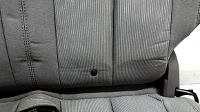 Rear seats, 3rd row, left, Chrysler Pacifica 17-20, manual, 60/40, cloth, brown, dry clean, dented