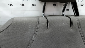 Rear seats, 3rd row, left, Chrysler Pacifica 17-20, manual, 60/40, cloth, brown, dry clean, dented