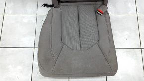 Rear seats, row 3, right, Chrysler Pacifica 17-20, manual, 60/40, black leather