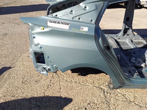 Quarter wing rear right Toyota Prius 50 19-22 under BSM, on the body, green, bumper