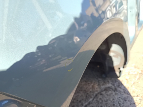 Quarter wing rear right Toyota Prius 50 19-22 under BSM, on the body, green, bumper