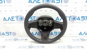 Naked steering wheel Chrysler Pacifica 17-20, brown rubber, worn