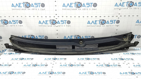 The plastic windshield wiper grille on a Chrysler Pacifica 17-24 has a broken mount.